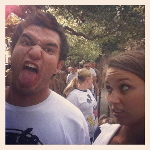 We spend our days joking and being silly together.