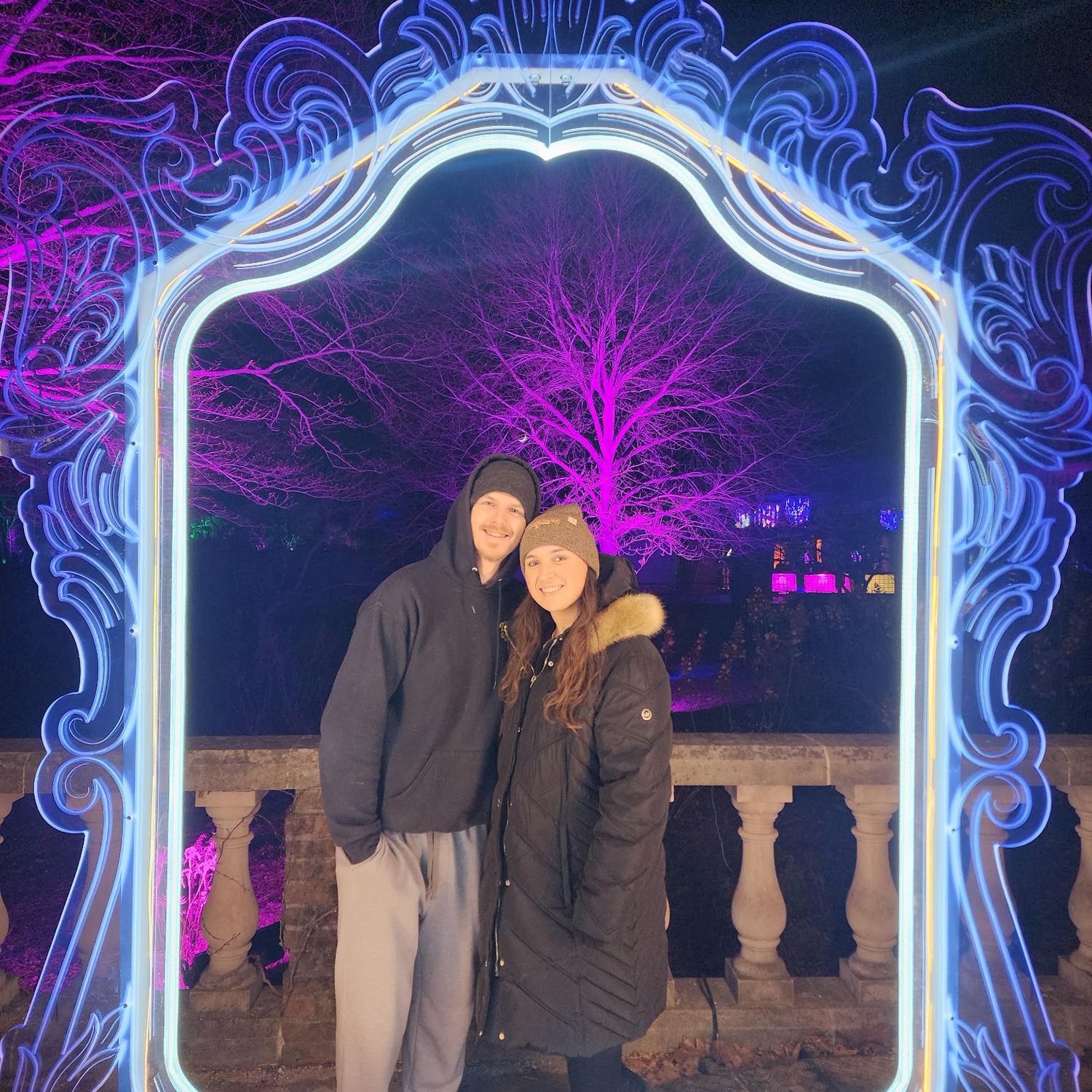 Botanic Gardens Christmas lights