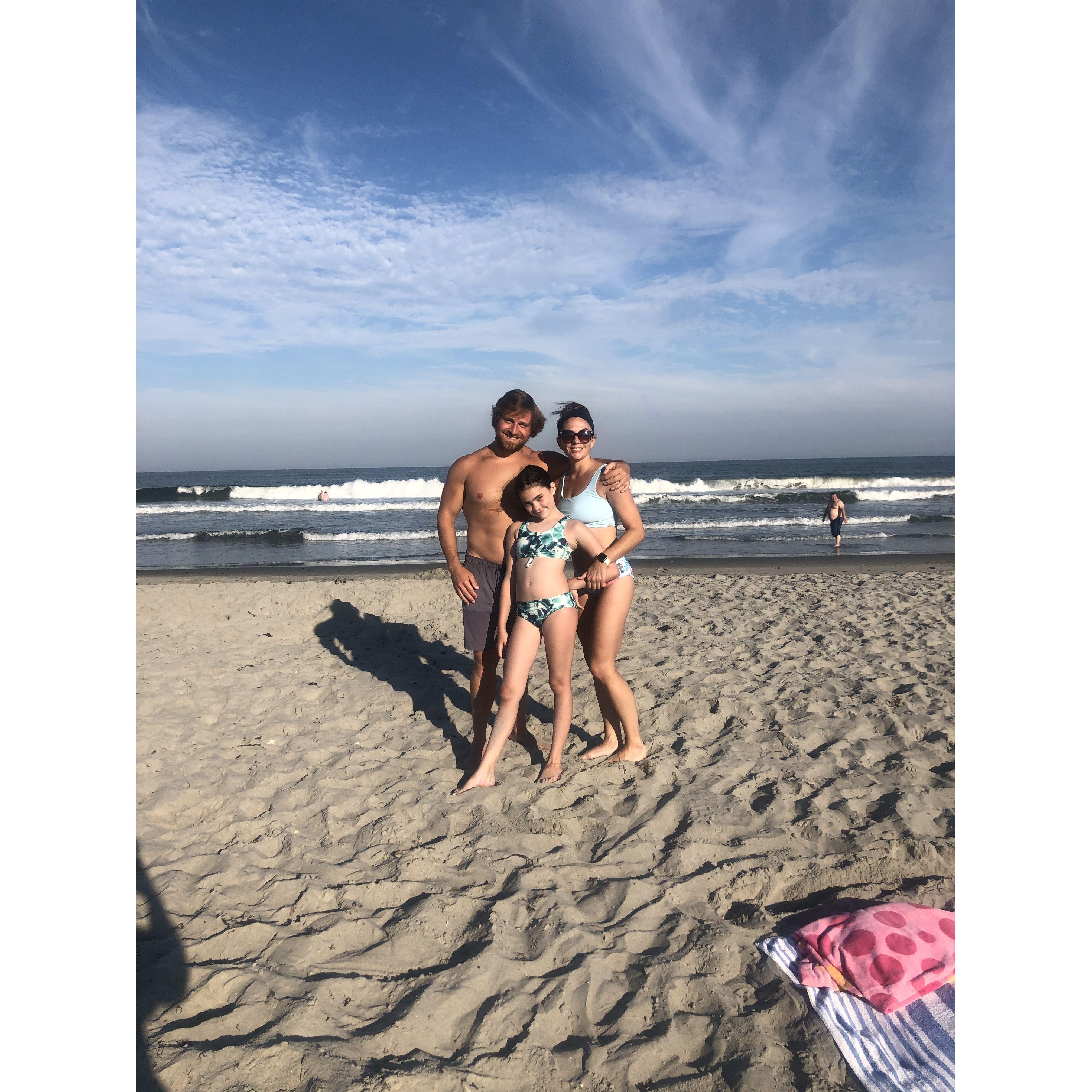Beach day in Rhode Island