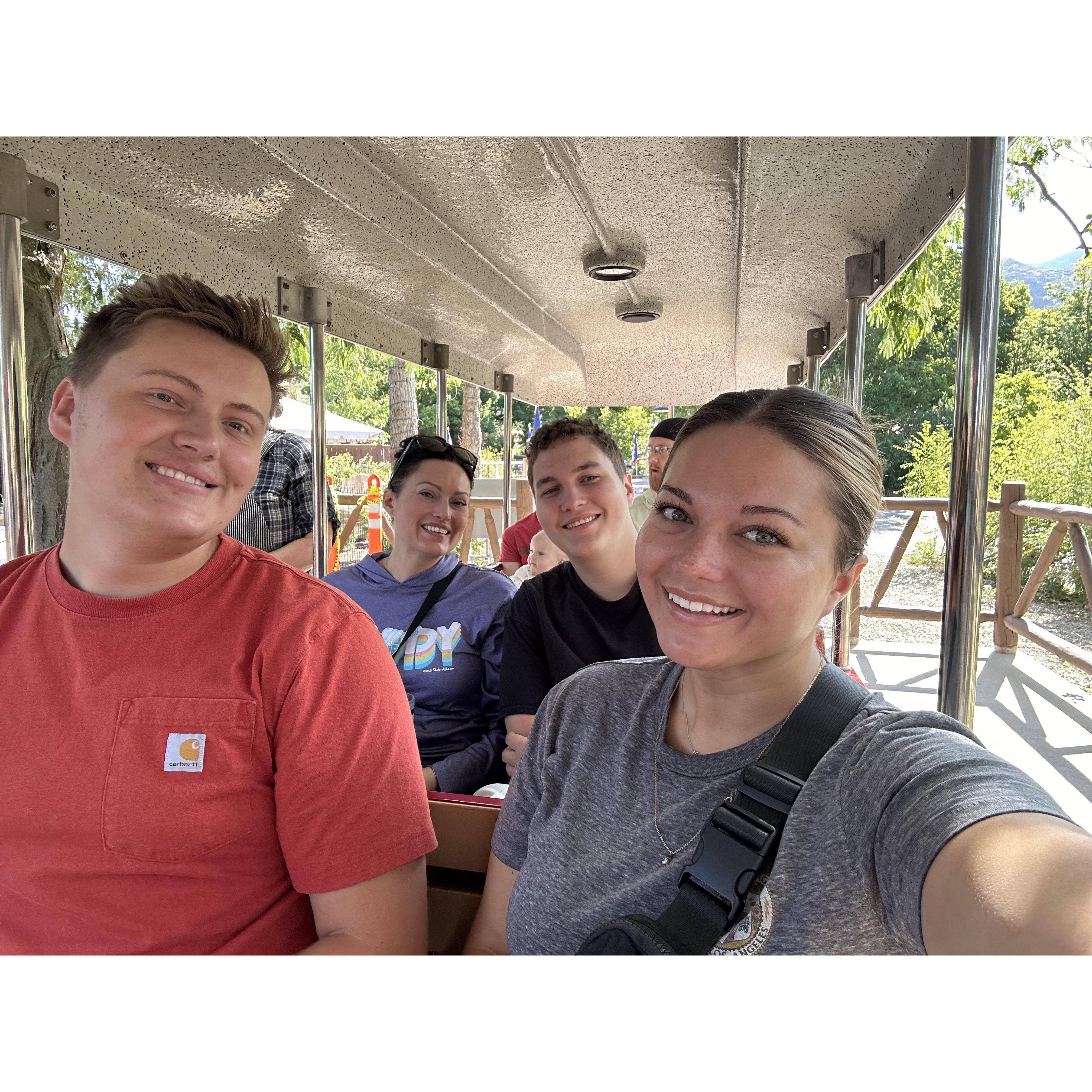 September 1st, 2024. Zoo day with Cass and Eddie!