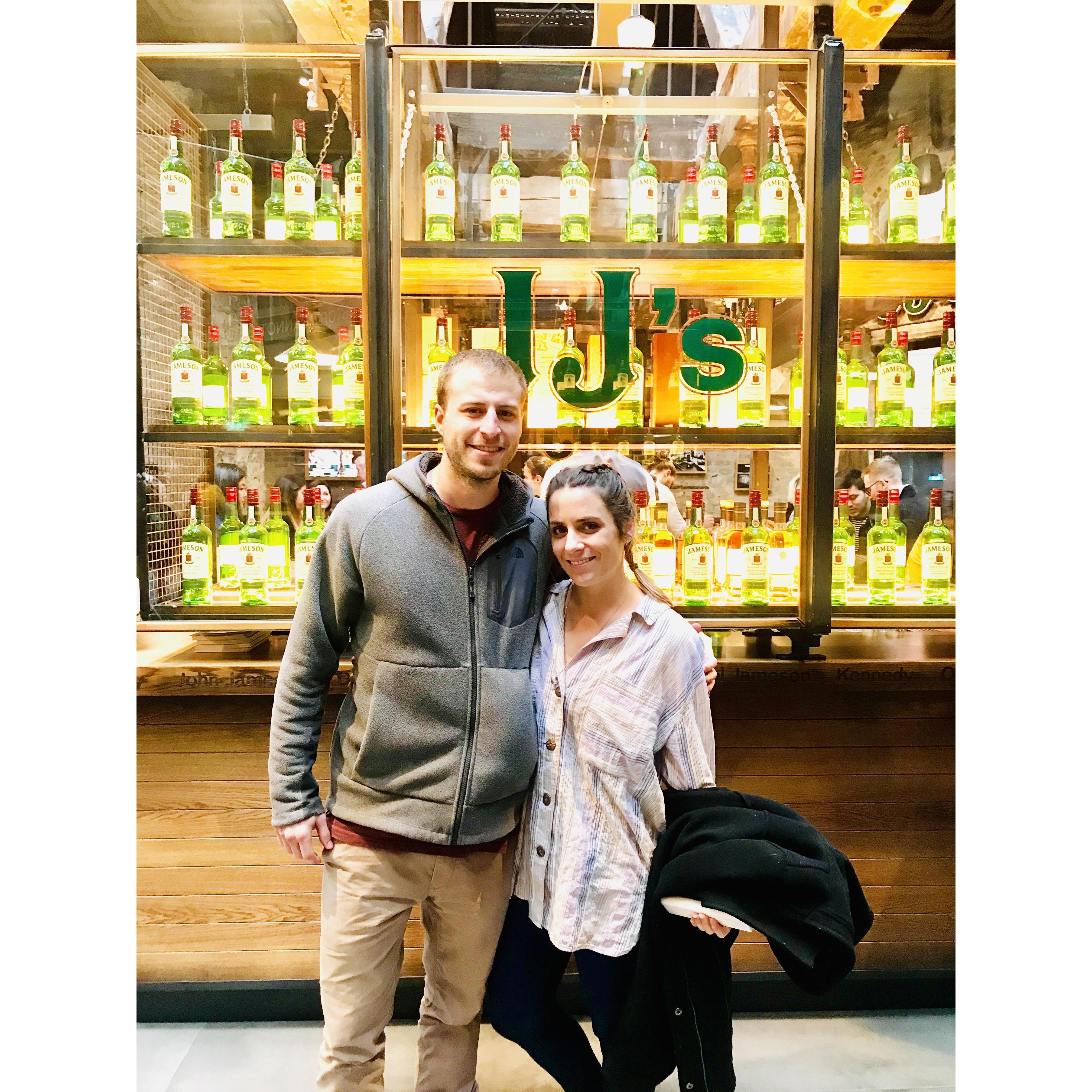 Jameson Distillery in Ireland, 2019