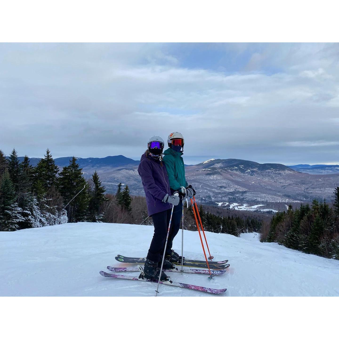 Skiing is our favorite activity to do together!