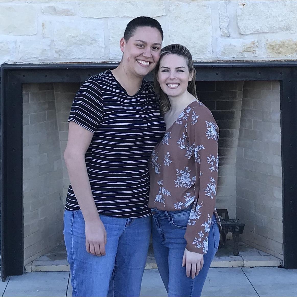 Our first photo together, 1/18/2020