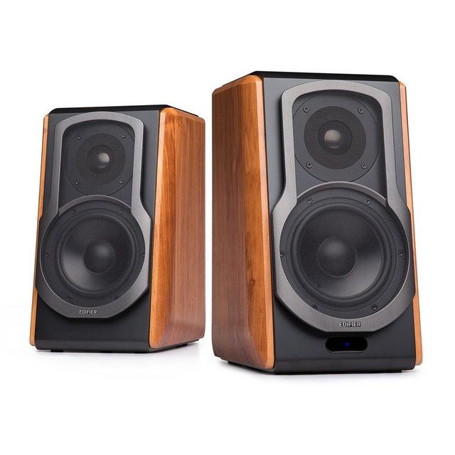 Edifier S1000DB Audiophile Active Bookshelf Speakers - Bluetooth 4.0 - Optical Input - Powered Near-Field Monitor Speaker