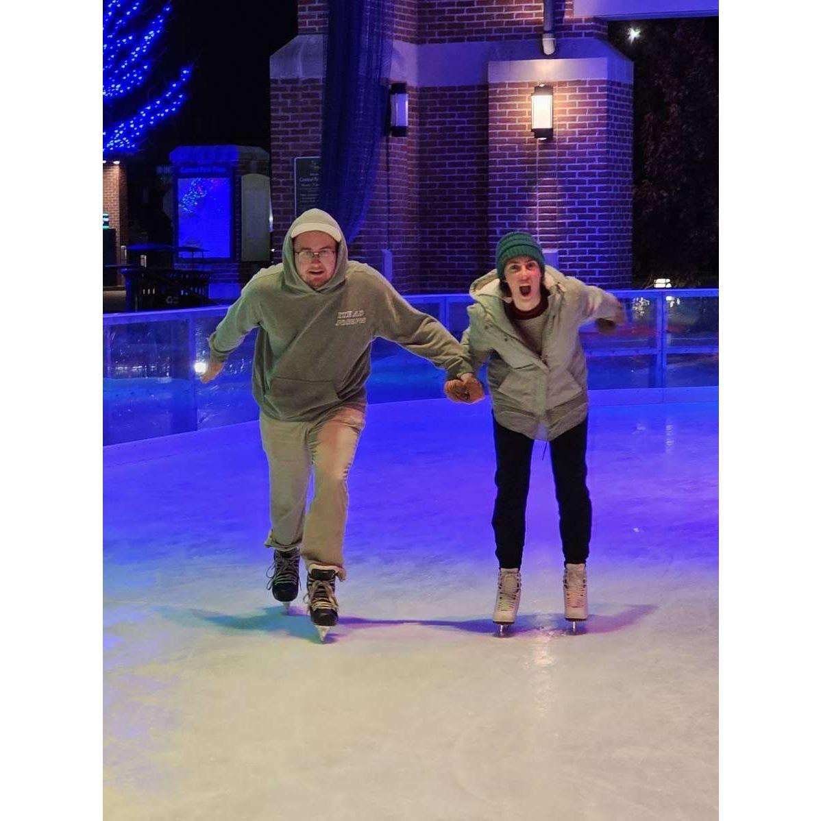Absolute animals on the ice!