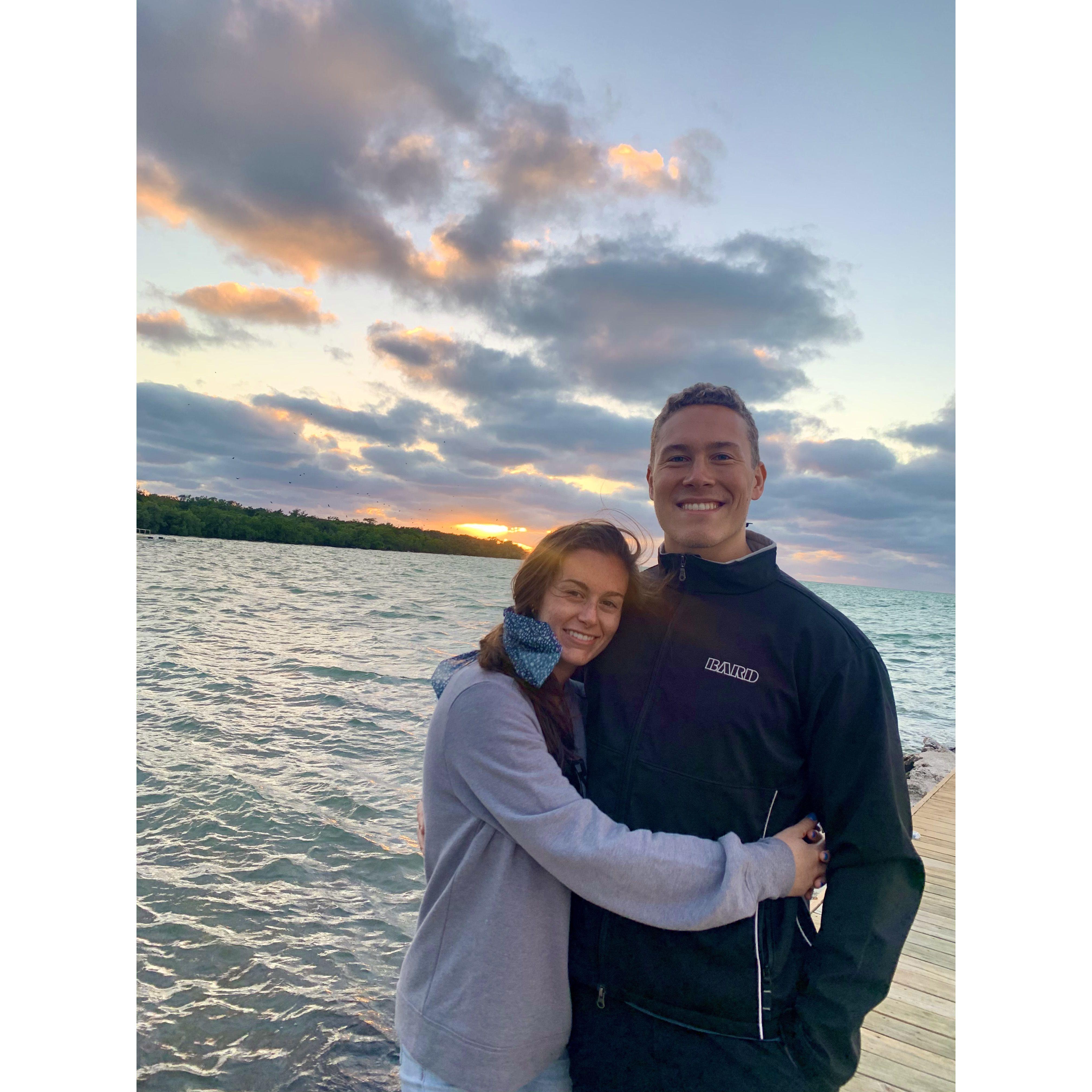Kyle's first Frison family vacation in the Florida Keys!