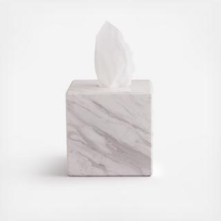 Luna Marble Tissue Box