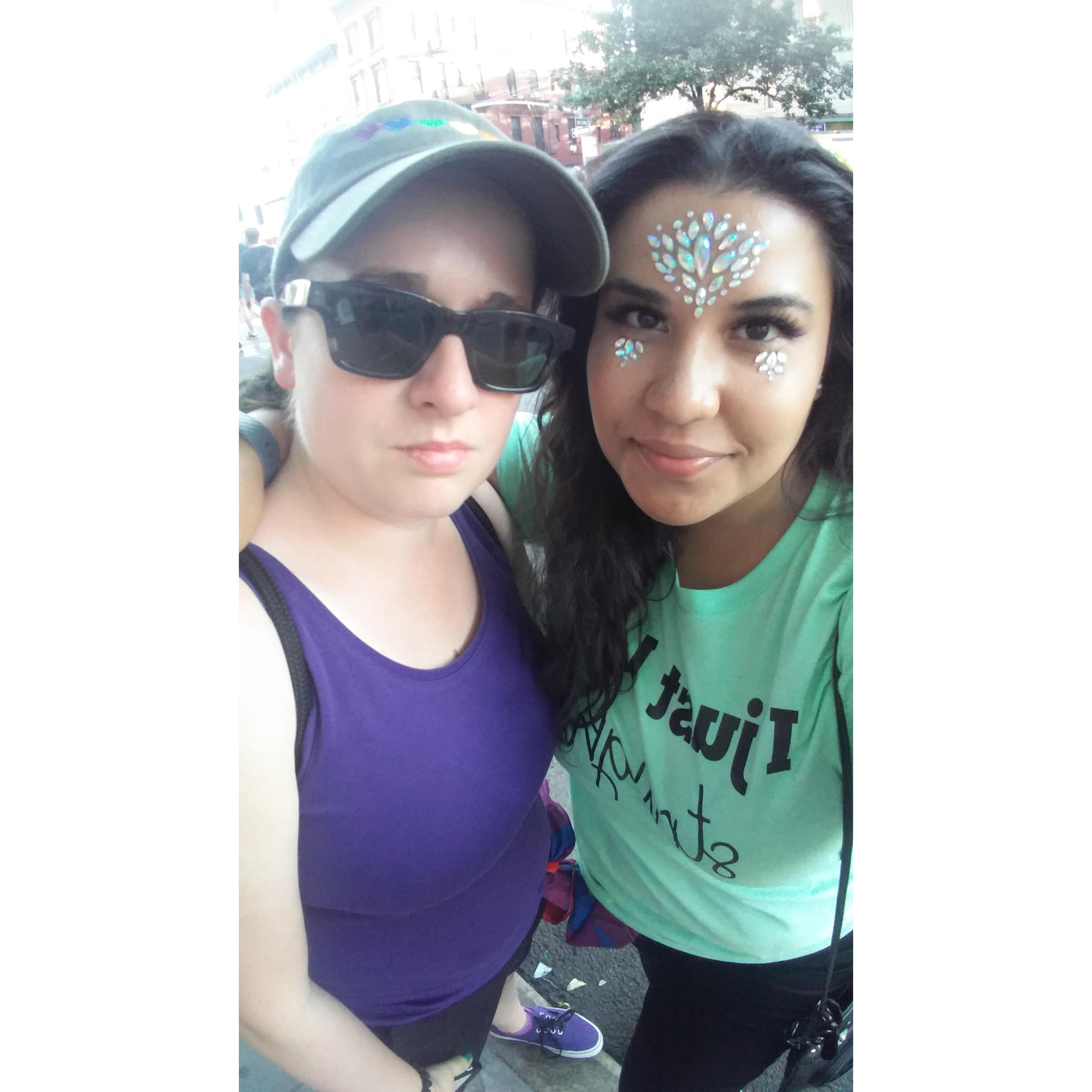 Mariette And Dana at NYC PRIDE