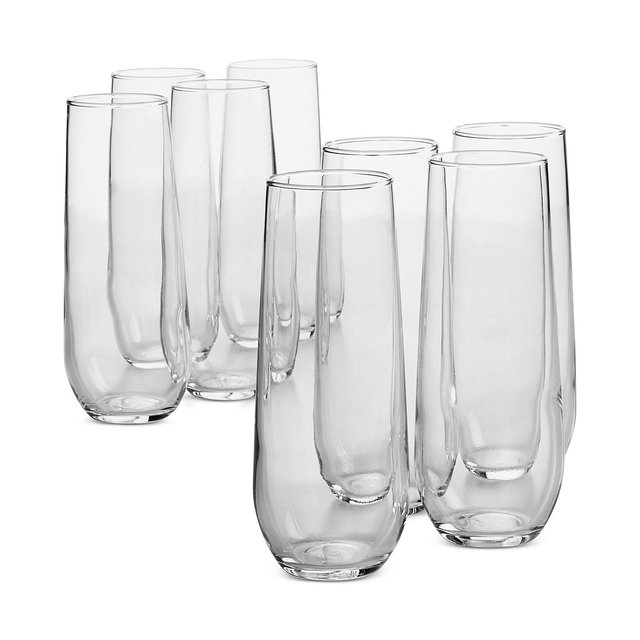 Arch Studio Stemless Champagne Glasses, Set of 8, Exclusively at Macy's