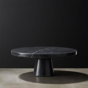 Marshall Black Marble Cake Stand