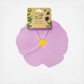 Reflecting Nature Pansy Heat Resistant Trivet