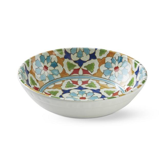 Iznik Outdoor Melamine Bowl, Each