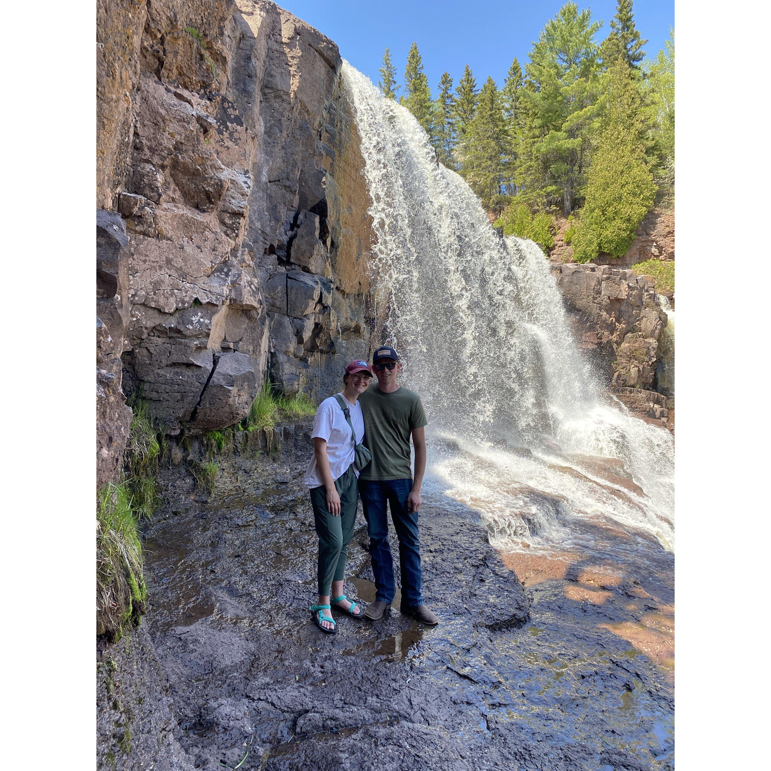 Brian's favorite place EVER - Gooseberry Falls