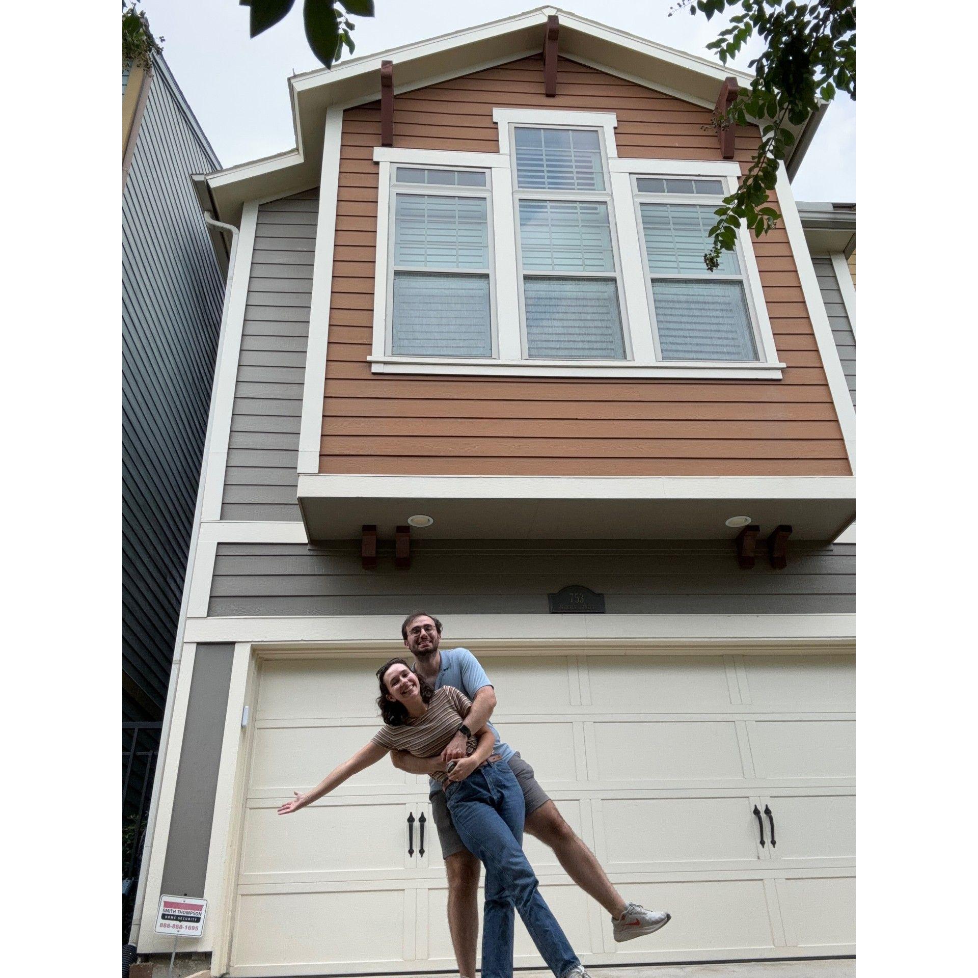 Our first house