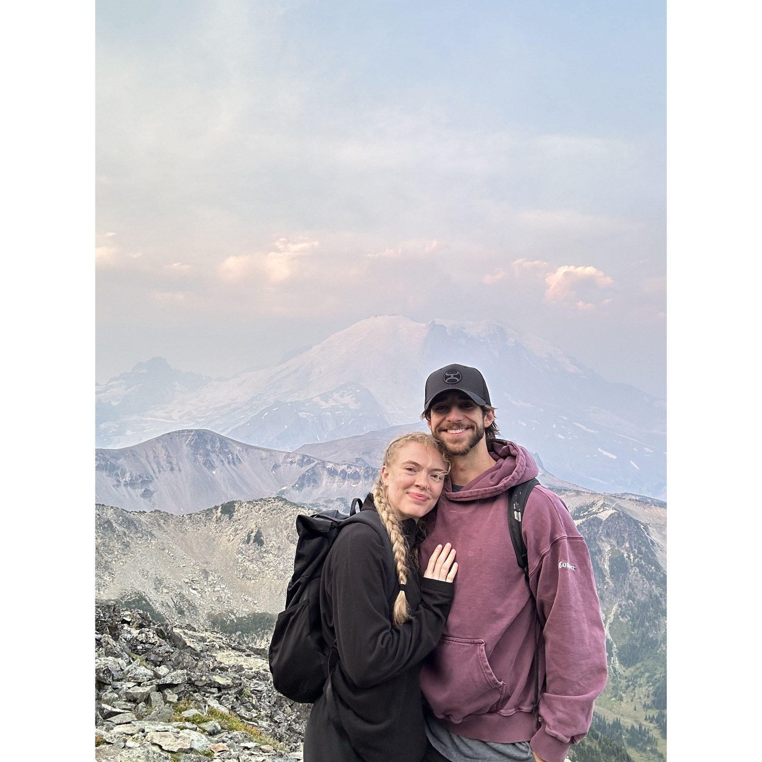 4am sunrise hike at Rainier !