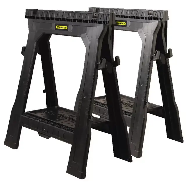 31 in. Folding Sawhorse (2-Pack)