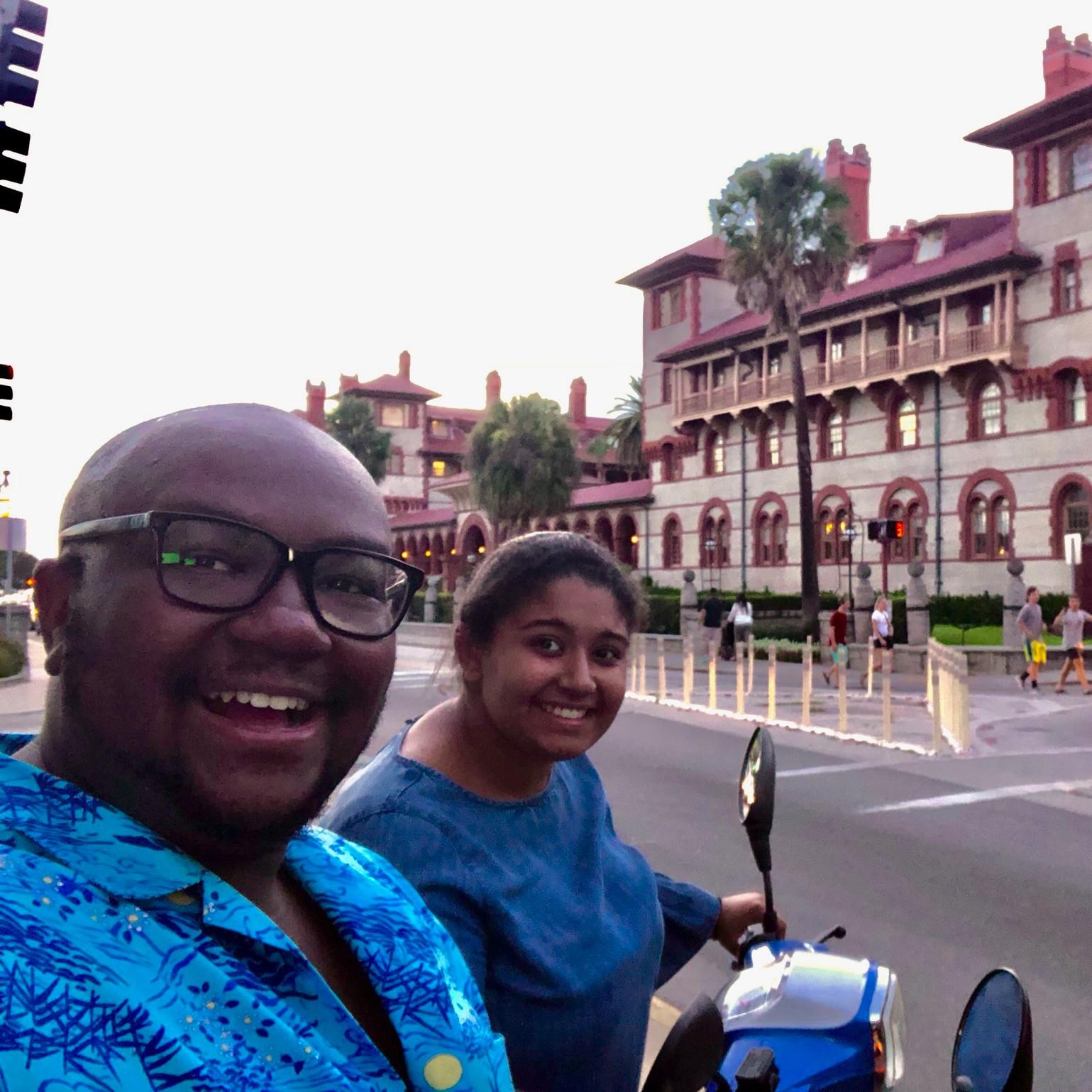 Date night in St. Augustine when we rented scooters and rode around!
09.02.2018