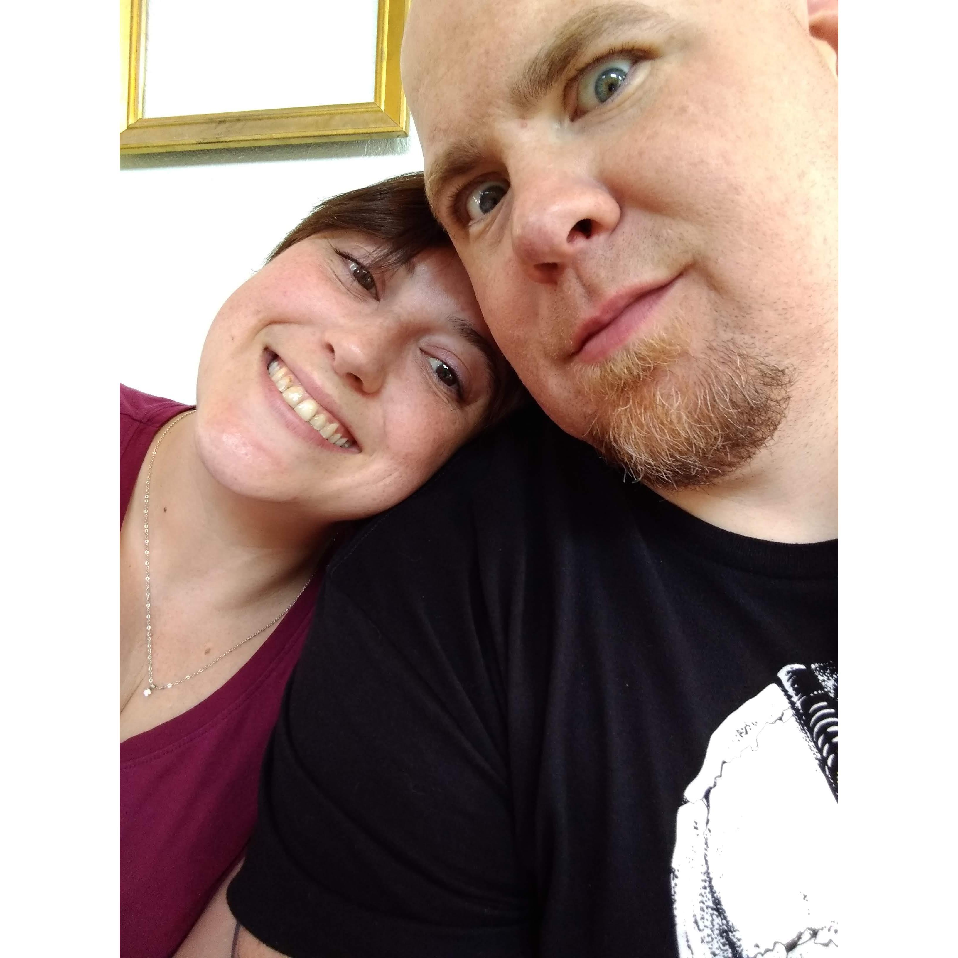 selfies at brunch - July 2021
