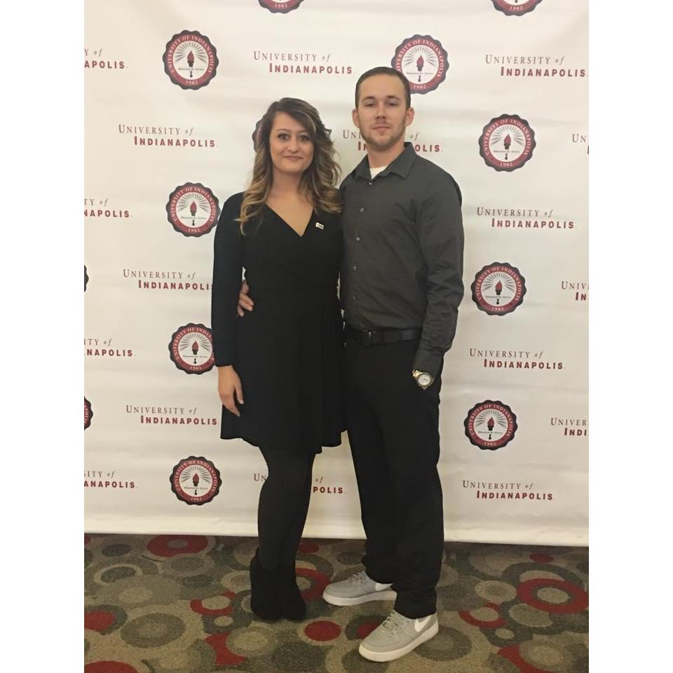 Chey's graduation from UIndy with a Bachelor Degree in Social Work, 2016
Joe has always been such a huge support!