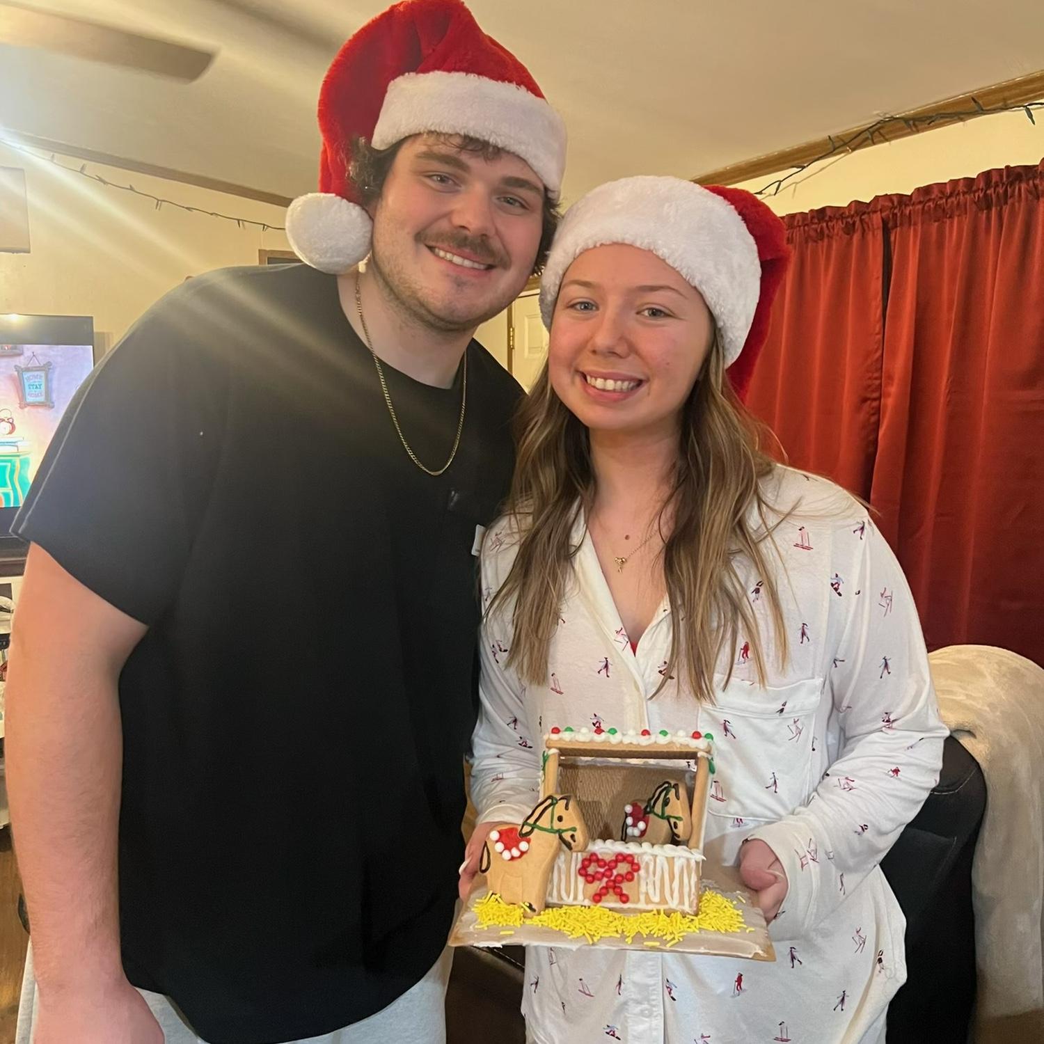 We won this gingerbread competition!