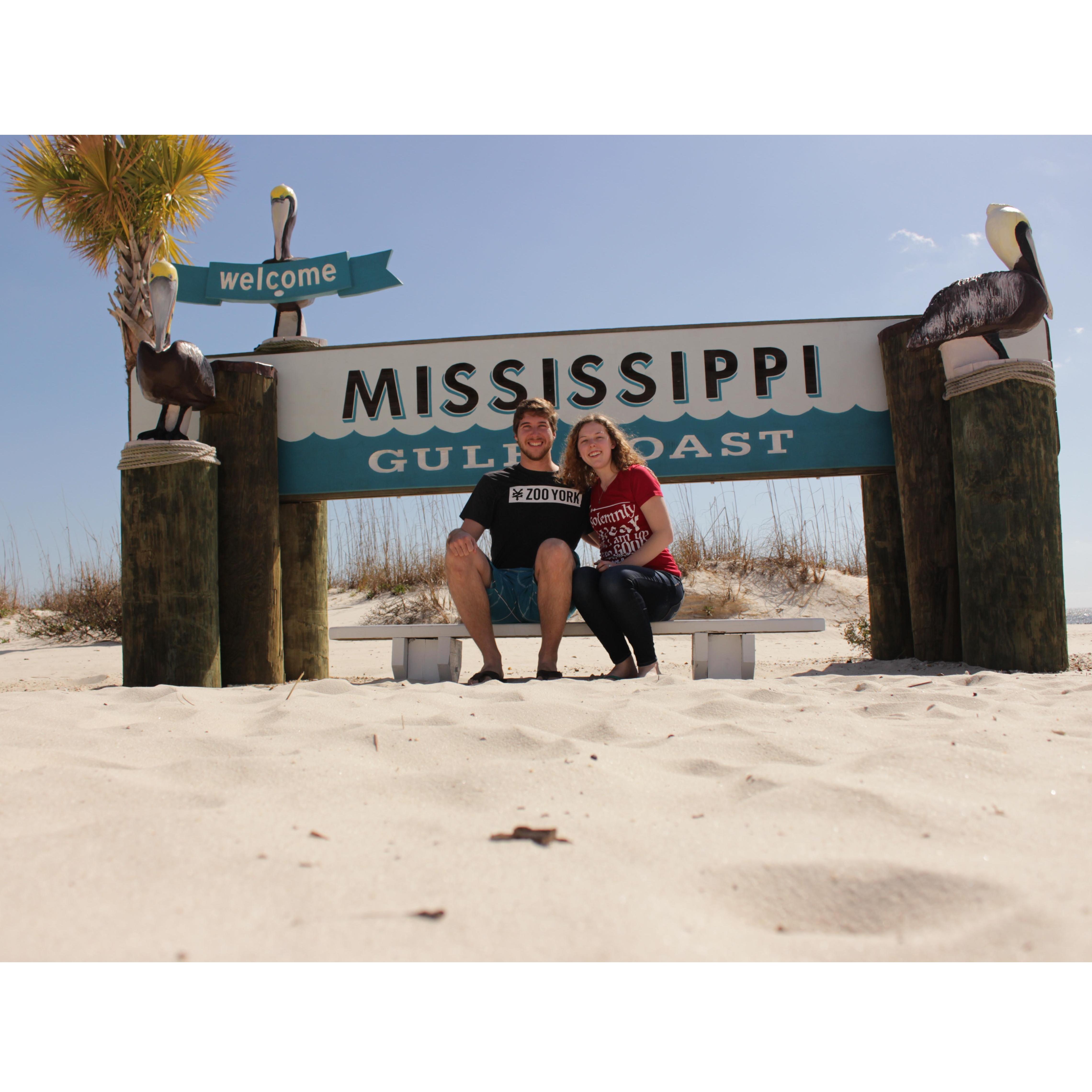 Side road trip to Mississippi while we were in NOLA!
