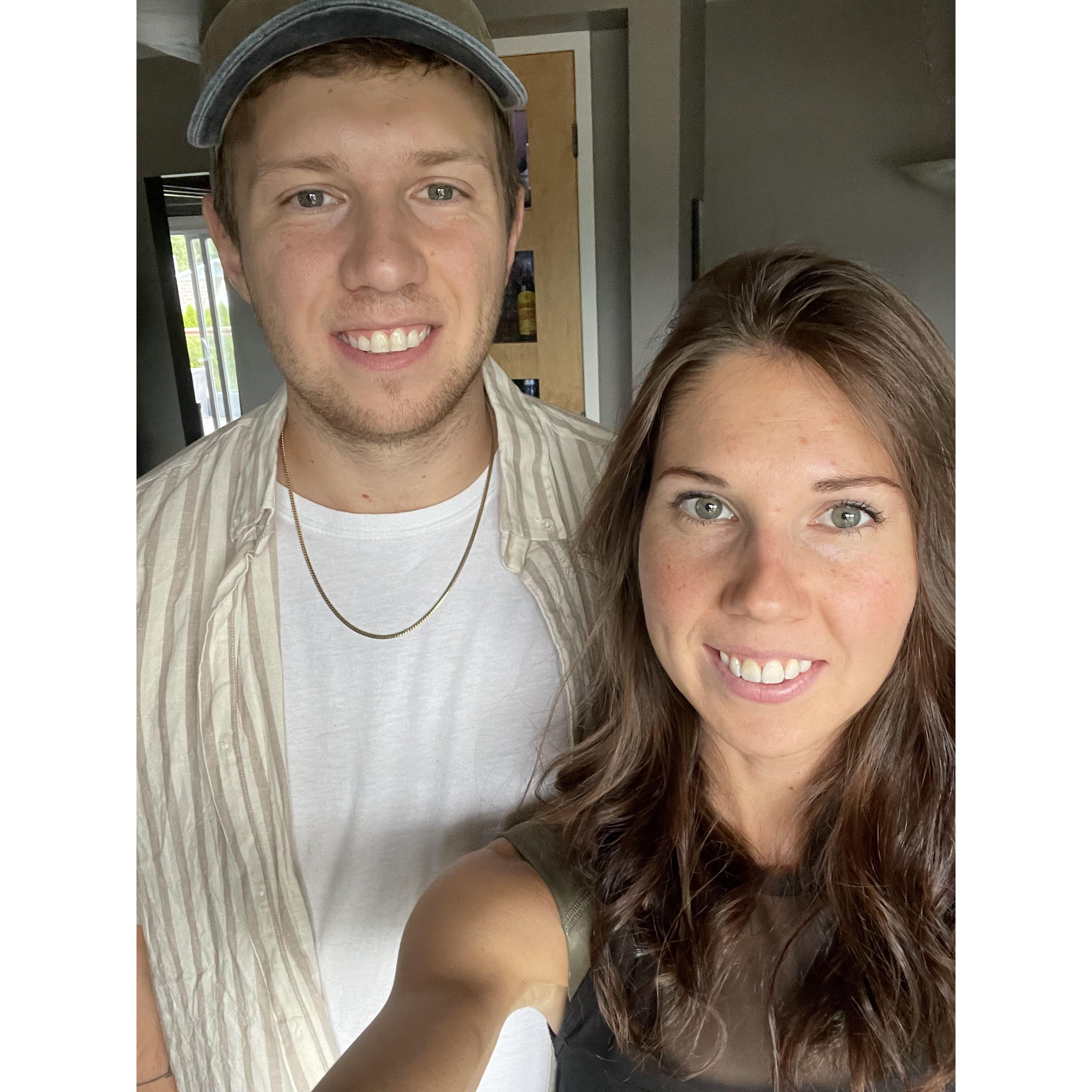 Quick picture before going out to a cidery