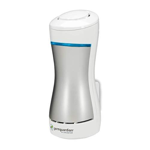 Germ Guardian Pluggable Air Purifier & Sanitizer, Eliminates Germs and Mold with UV-C Light, Deodorizer for Odor from Pets, Cooking, Laundry, Diapers, Room Freshener for Small Rooms, GG1000