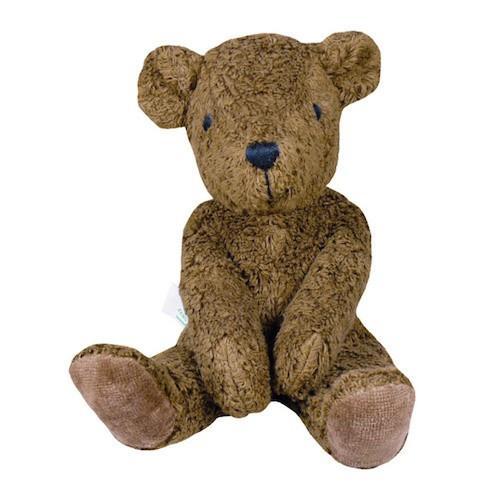 Organic Cotton Plush Teddy Bear (Brown)