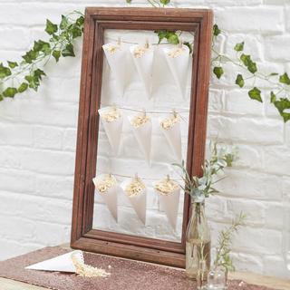 Beautiful Botanics Scalloped Confetti Cones, Pack of 10