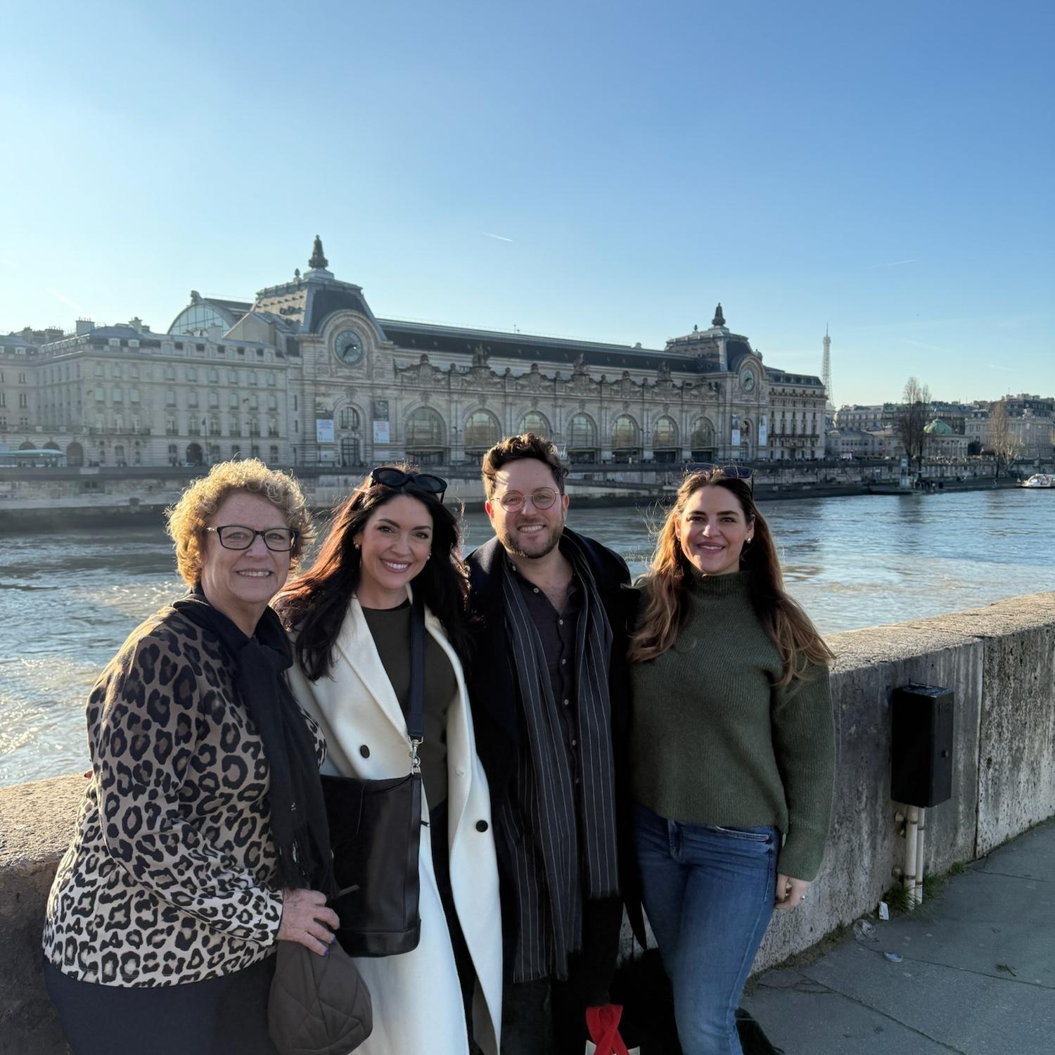 Paris with the Myers gals