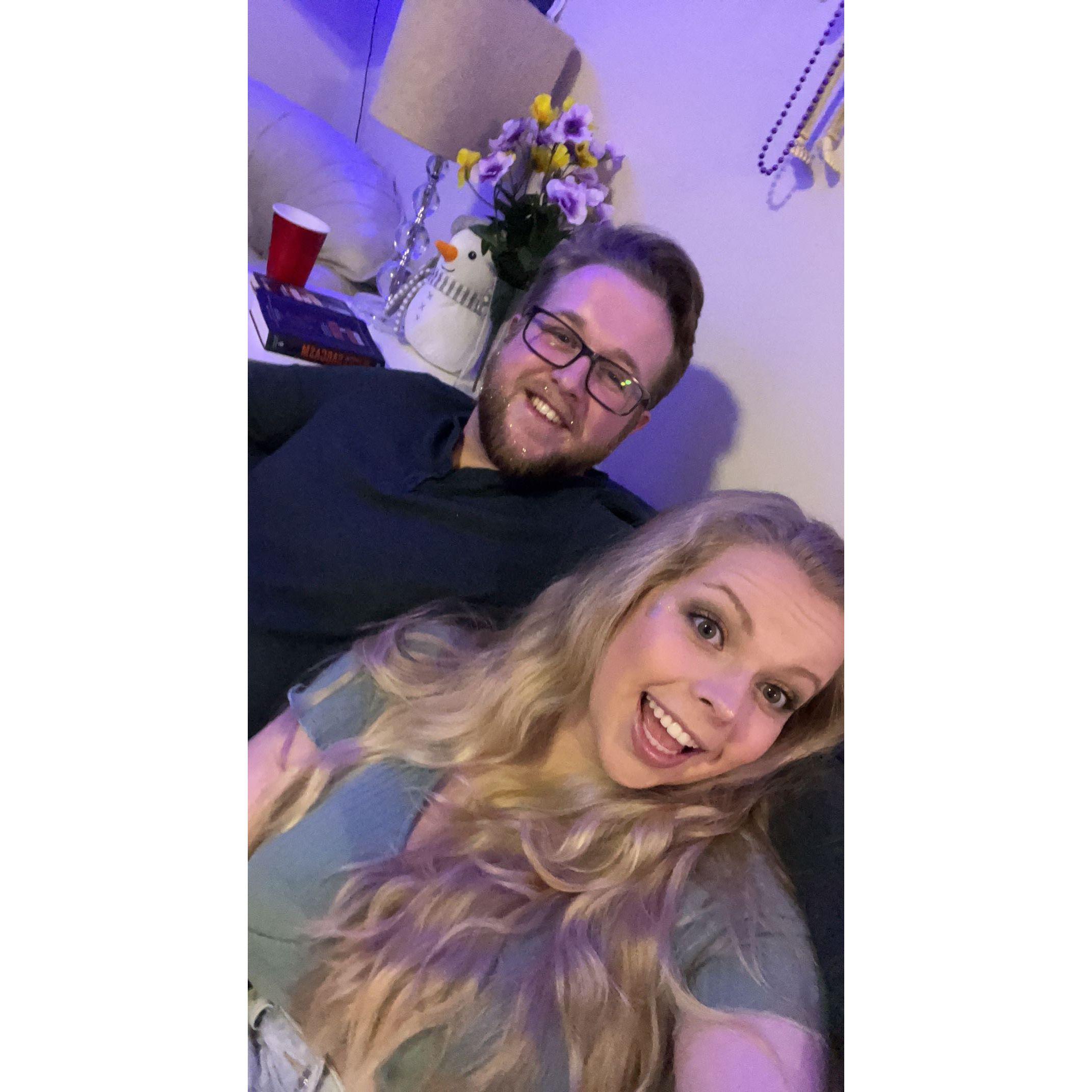 St. Patrick's day with a bunch of our friends