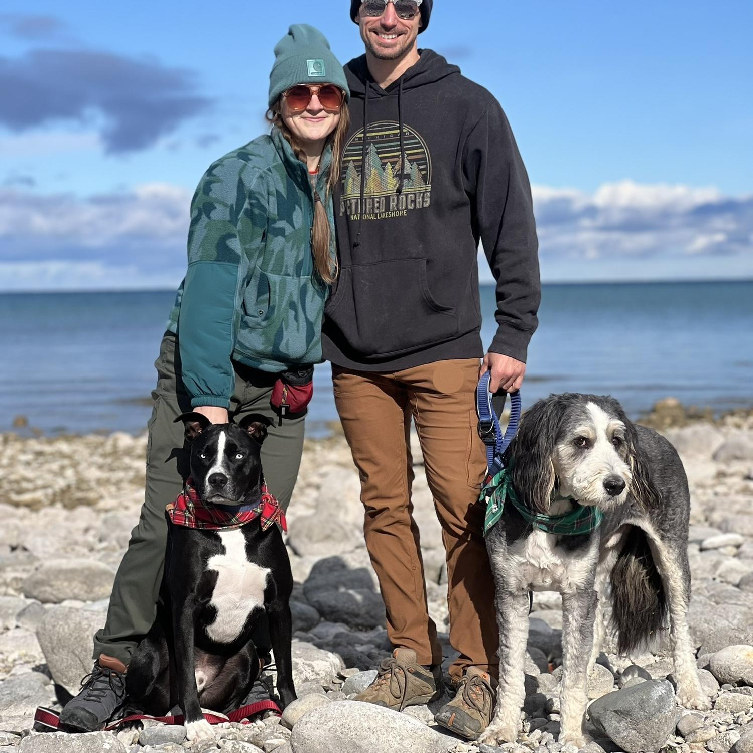 Camping with the boys in Michigan