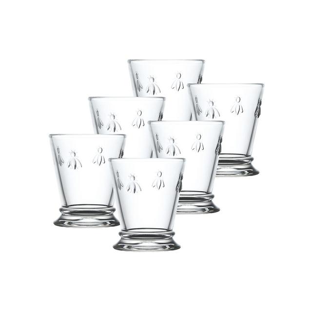 La Rochere Napoleon Bee 10-ounce Tumbler, Set of 6.