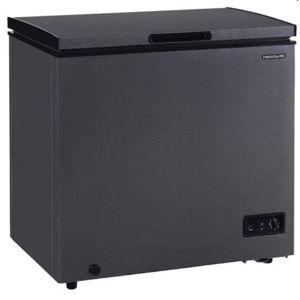 34.5 in. 7 cu. ft. Manual Defrost Deep Chest Freezer with Adjustable Thermostat in Dark Grey