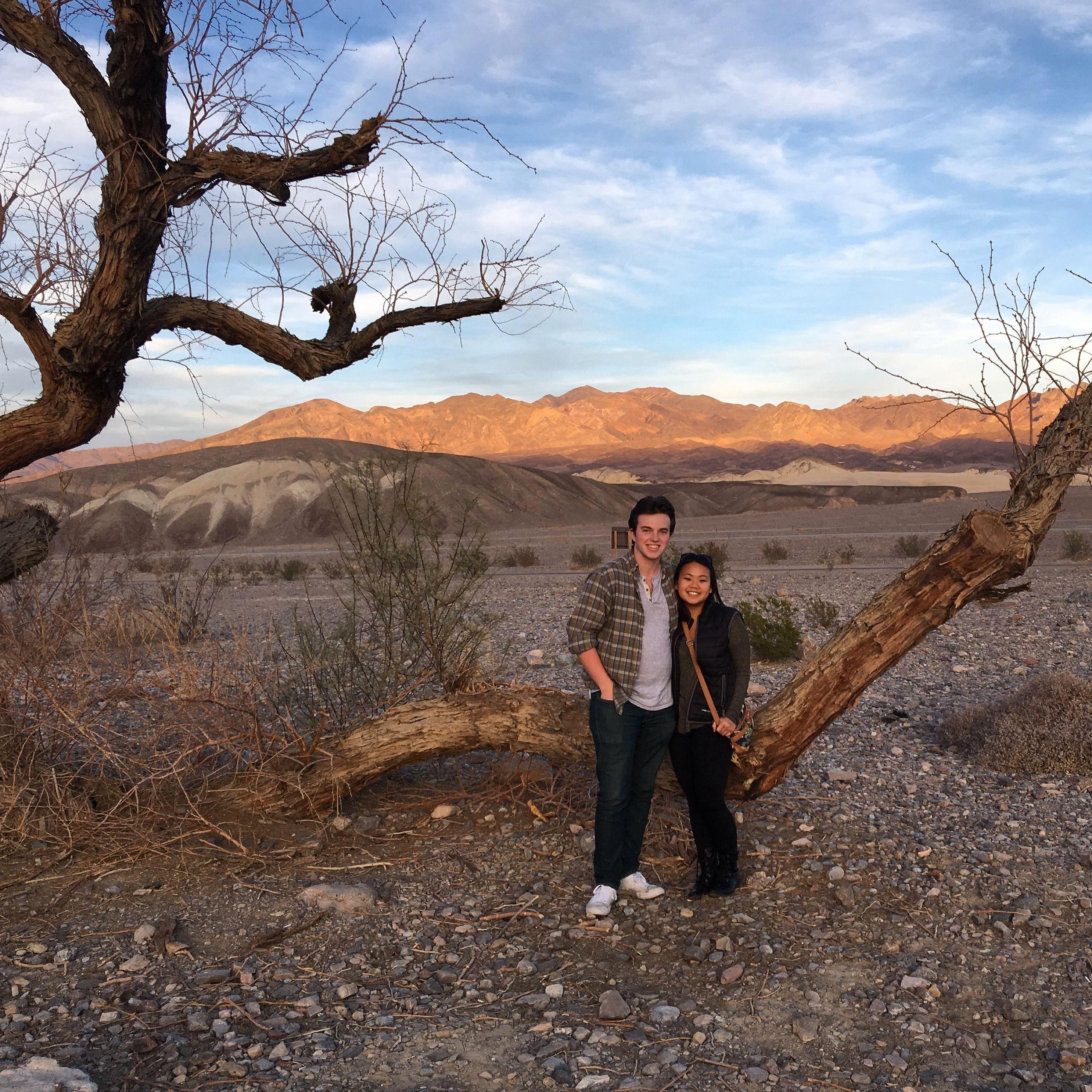 December 2017 | Death Valley National Park on a road trip with Owen's parents Roz and Jon!