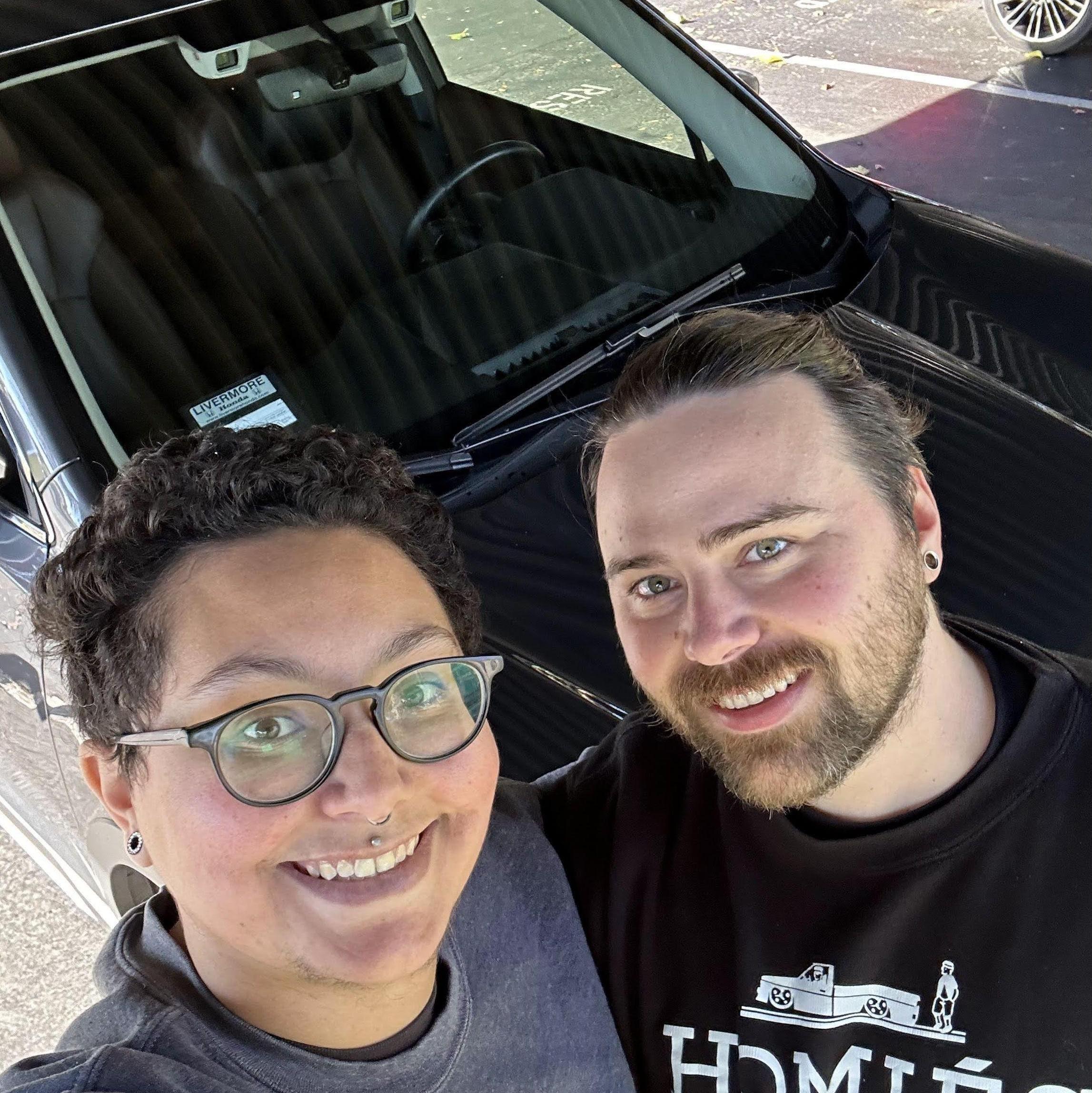 Buying a new car together