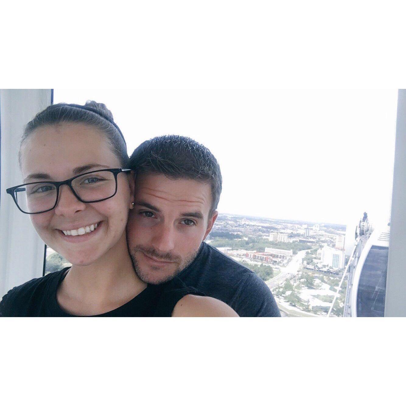 Last date prior to Afghanistan. "The Orlando Eye"