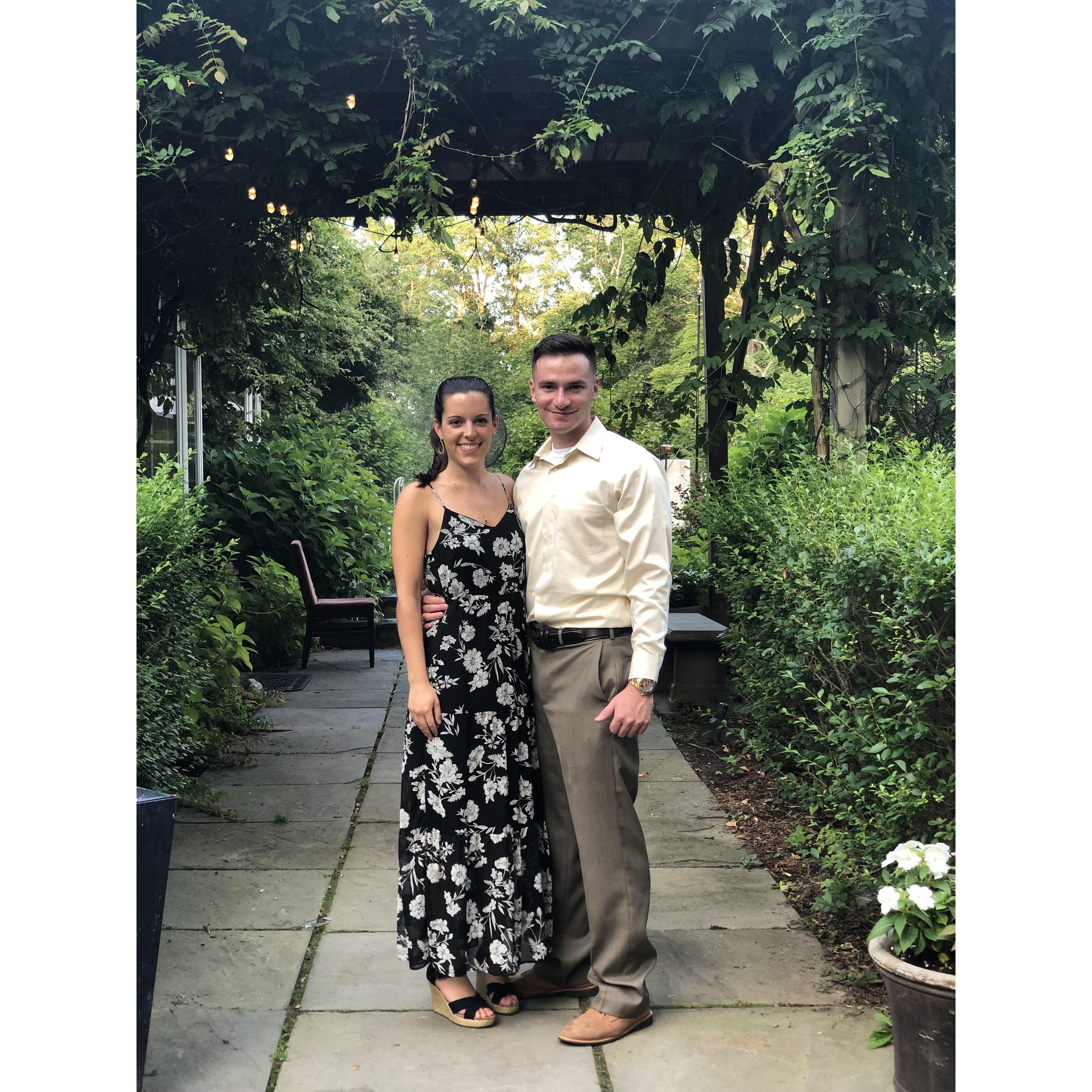 Rehearsal dinner for Staci's sister's wedding
