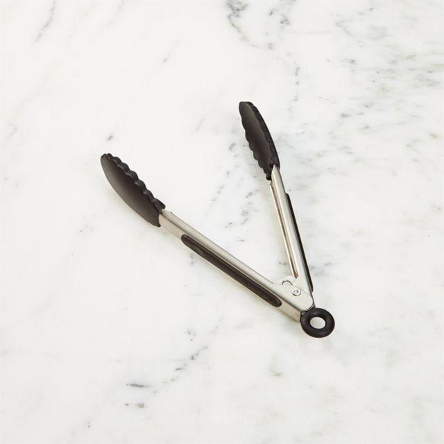 Tovolo ® Black Tip Mini Silicone Tongs
