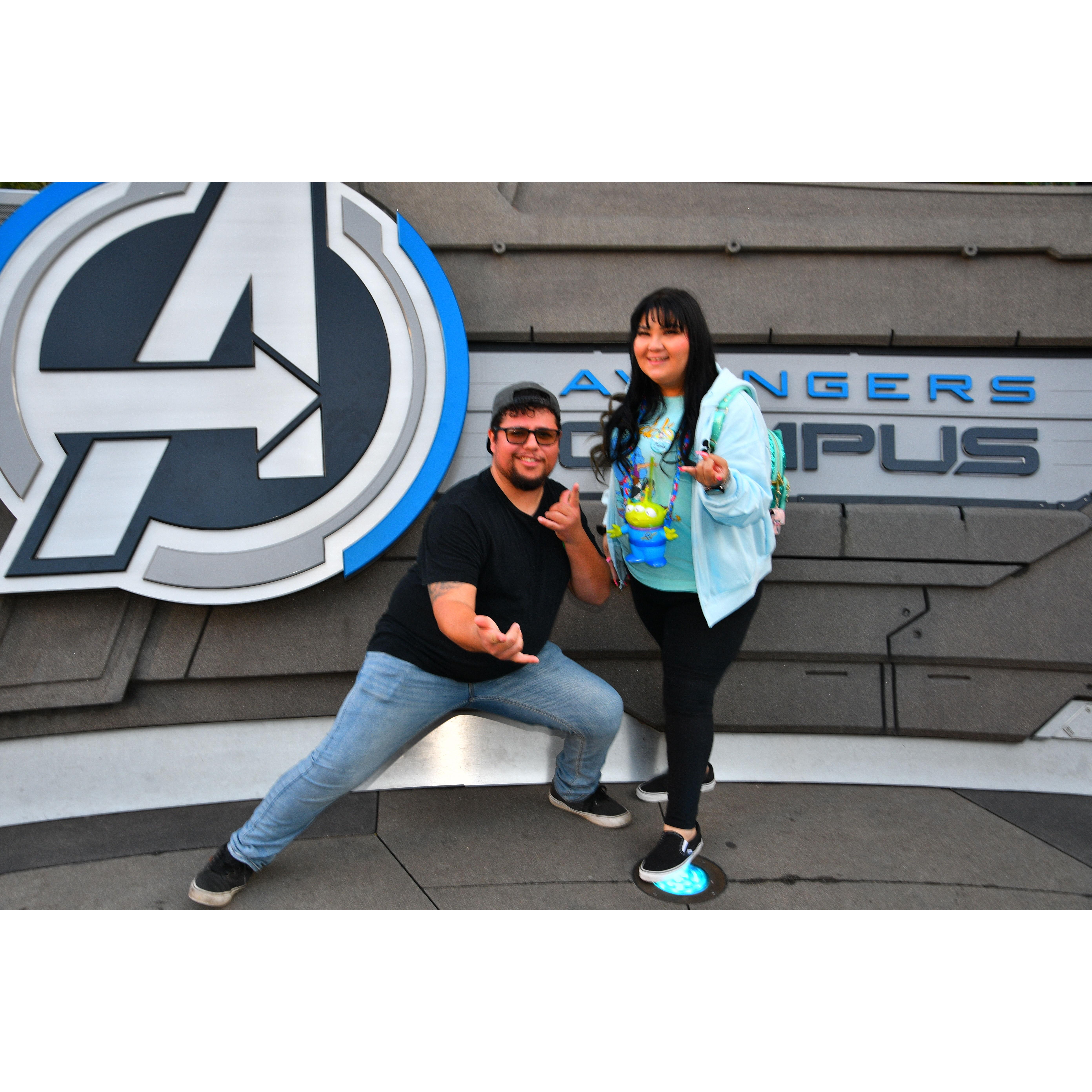 Jaz's birthday at Disneyland Jan 2023