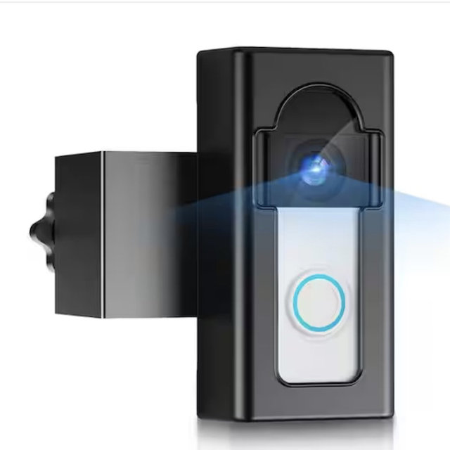 Adrinfly Adjustable No-Drill Video Doorbell Mount, Anti-Theft Bracket for Home Security SA1127H034