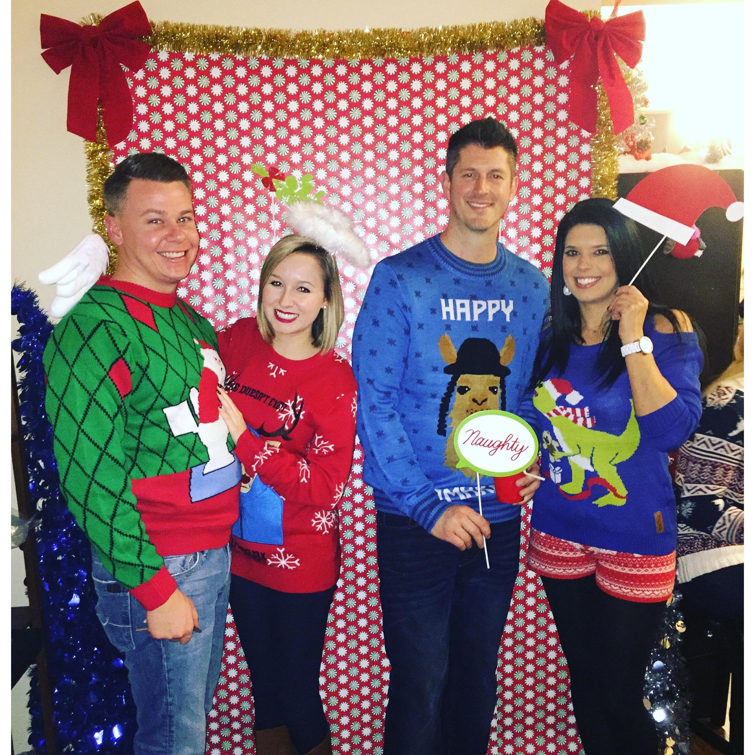 First Christmas Party in our "new" home- 2015!