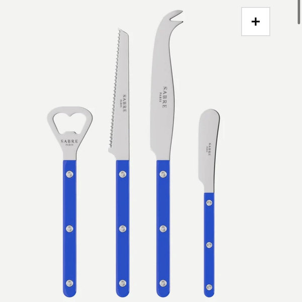 Bistrot Solid, Lapis blue - Bistrot aperitif set