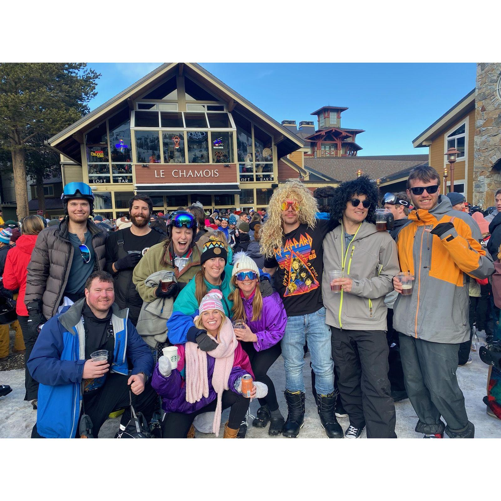 Some of our best memories with friends and family were made here in Lake Tahoe, CA including our legendary 80s party