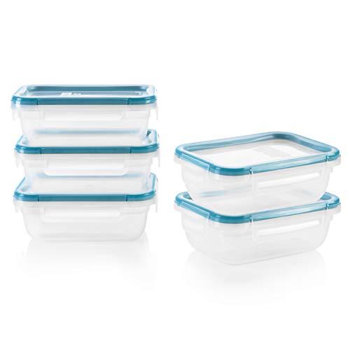 Snapware 1136622 SN TS 10pc Rect Plast Meal Prep Kit, 10 Pieces Rectangle
