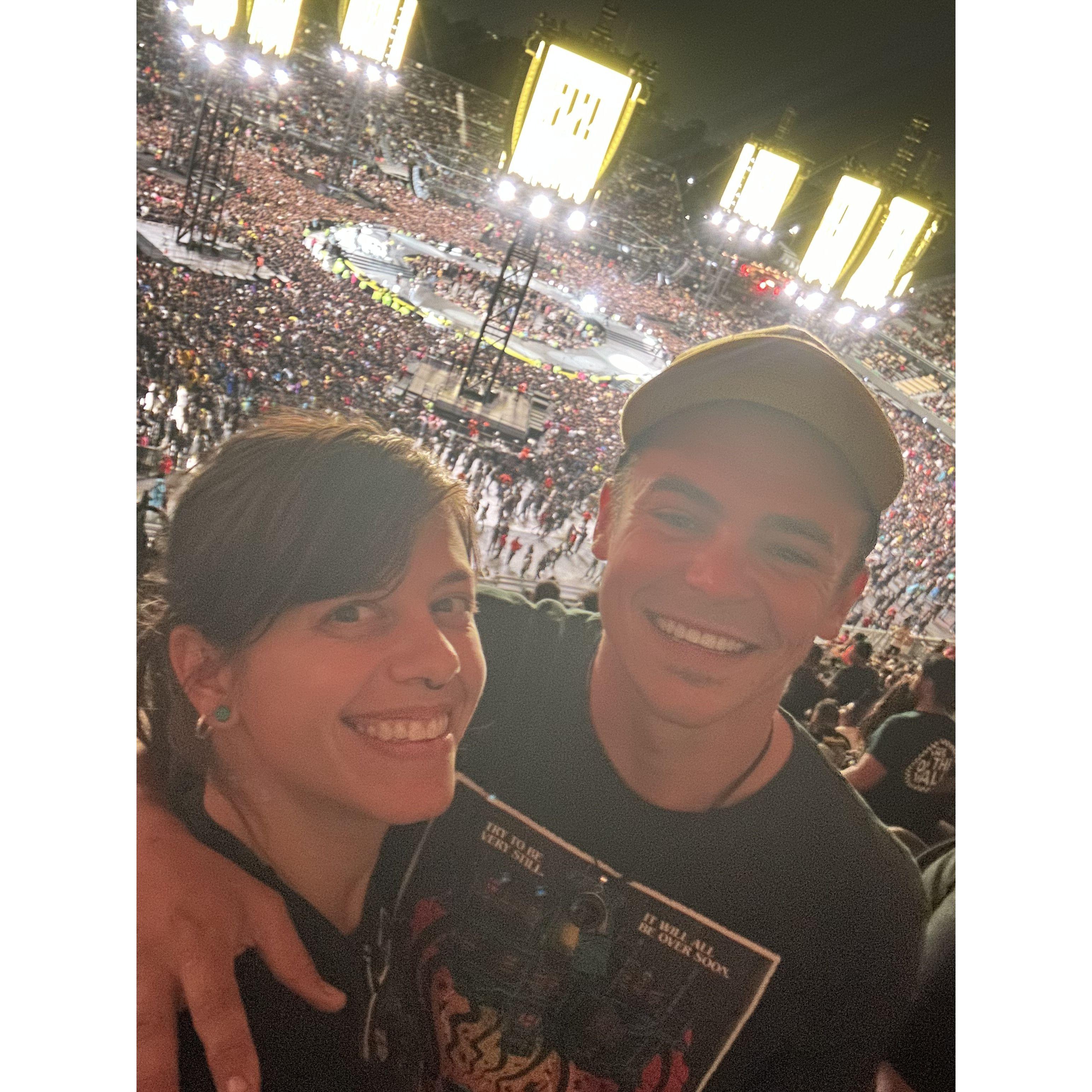 Metallica in Mexico City.