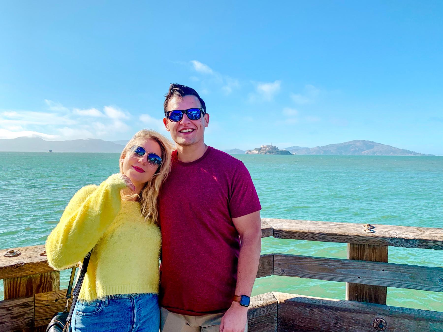 Our first trip together to California