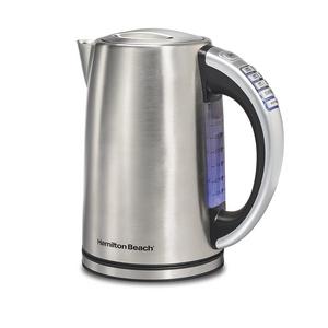 Hamilton Beach 41020 Electric Kettle, 1.7 L, Stainless Steel