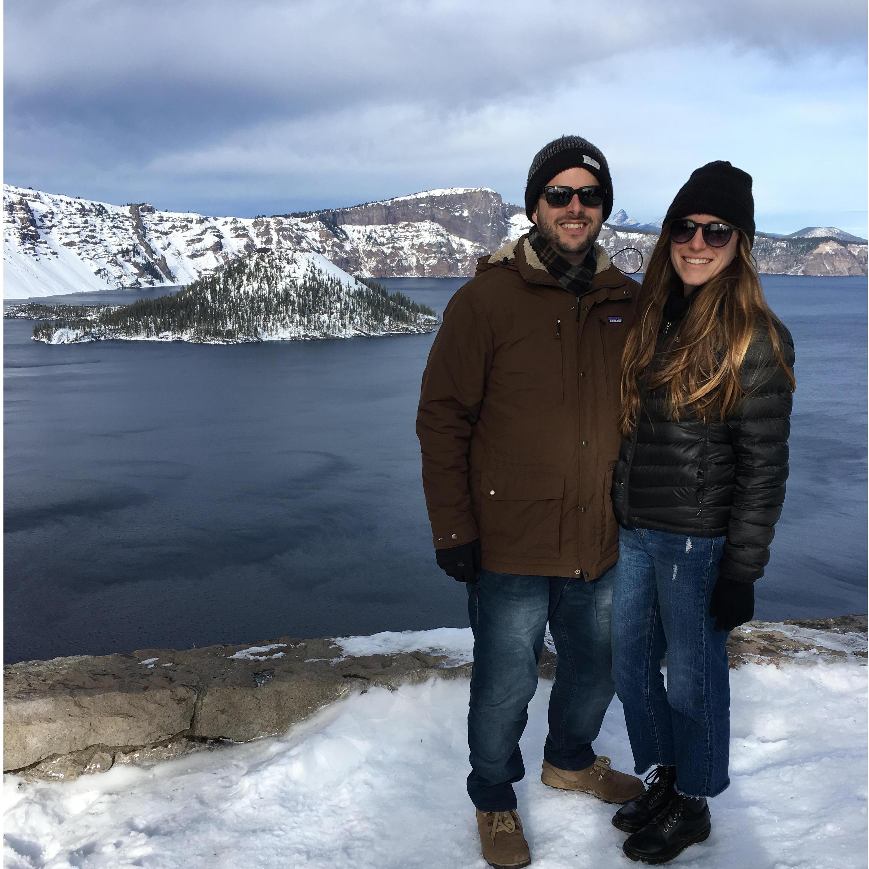 Roadtrip to Crater Lake National Park, December 2017