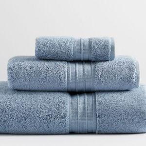 Pottery Barn Hydrocotton Quick-Dry Hand Towel Light Blue